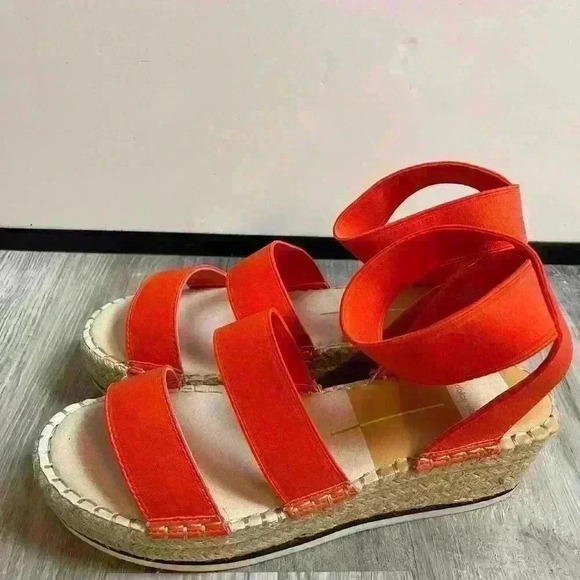 DOLCE VITA Lury Espadrille Wedge Strappy Sandal 9.5 - Picture 3 of 12